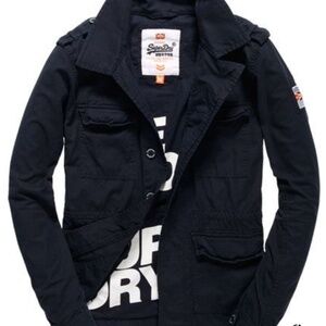 Superdry men's Rookie Military jacket.